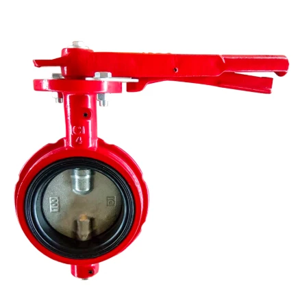 Red Butterfly Valves in the  Beverage Industry