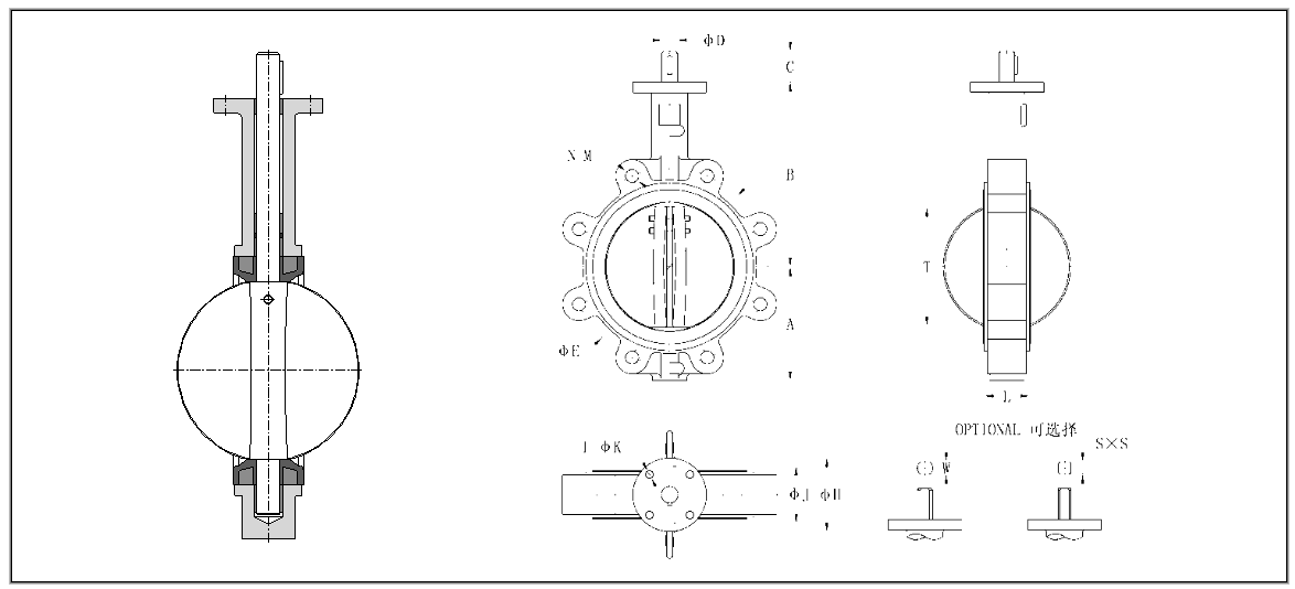 wholesale 10 inch butterfly valve price