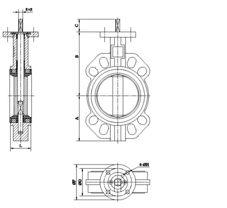 pph butterfly valve exporter